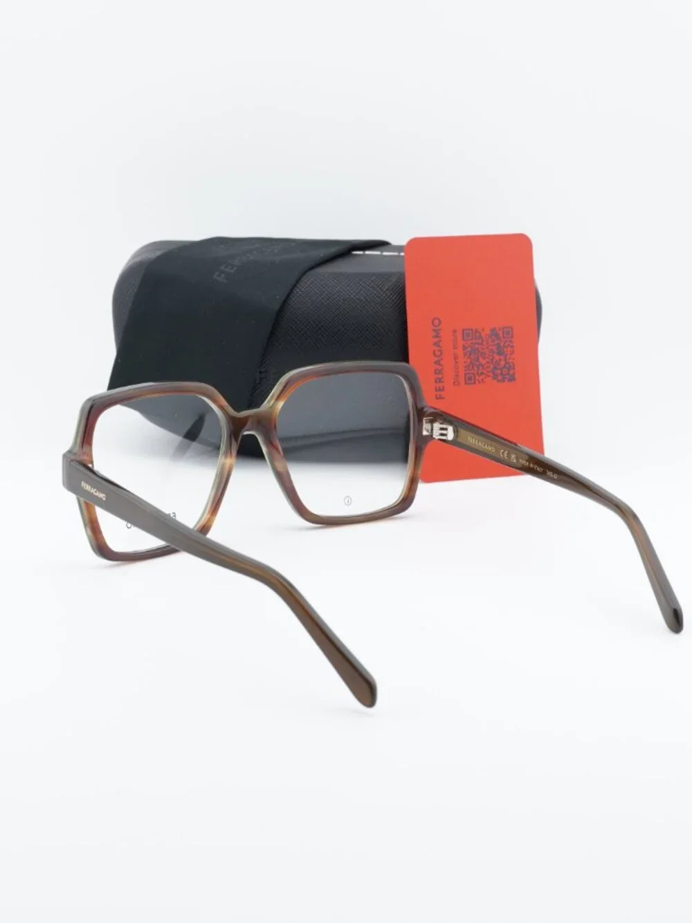 Salvatore Ferragamo SF3031 280 Square Eyeglasses 56mm – Brown